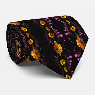 Elegant Abstrakt Geometry Neck Tie Krawatte