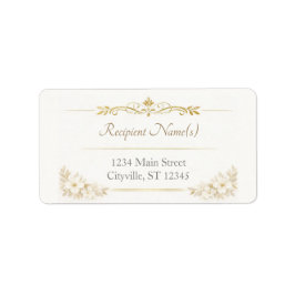 Elegant Address Labels – Personalized Mailing Adressaufkleber