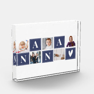 elegant and modern nana photo collage fotoblock