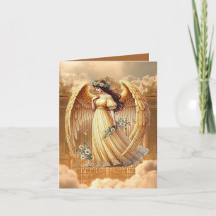 Elegant Angel fügen Sie Ihre Nachricht hinzu