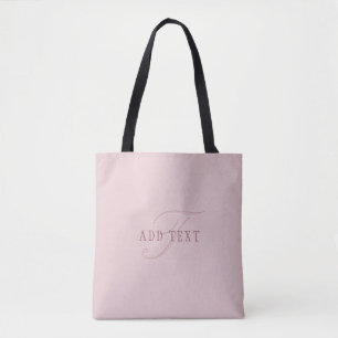 Elegant aussehendes Monogramm Roségold
