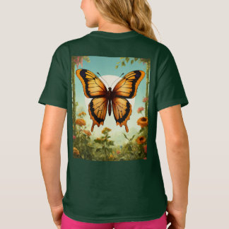 Elegant 'B' Butterfly: Logo-Design für italienisch T-Shirt
