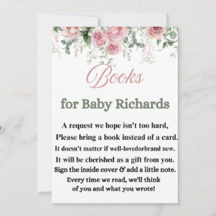 Elegant Baby Celebration Invite Einladung