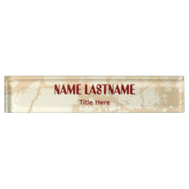 Elegant background custom name namensplakette
