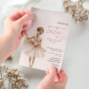 Elegant Ballerina Pink Geburtstag
