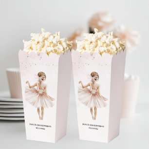 Elegant Ballerina Pink Geburtstag Geschenkschachtel