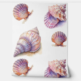 Elegant Beach Wedding Seashells Pearls Nautical Tapete