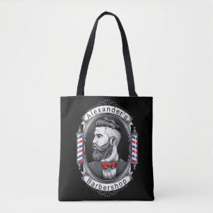 Elegant Bearded Man Barbershop Personalize