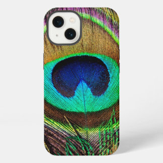 Elegant Beautiful Jewel Colored Peacock Feathers iPhone Hülle