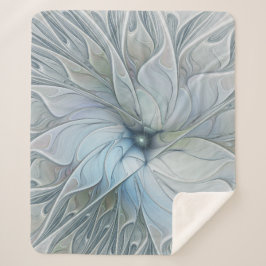 Elegant Beauty Modern Abstract Fractal Art Flower Sherpadecke