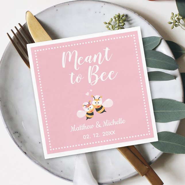 Elegant bedeutet, rosa Hochzeitsfeier zu sein Serviette (Von Creator hochgeladen)