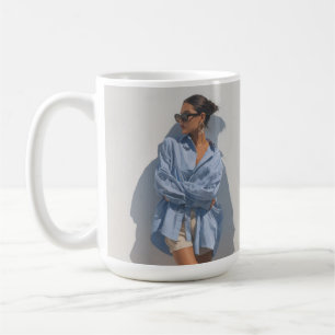 Elegant Benutzerdefiniert Fügen Sie Ihr eigenes Fo Kaffeetasse