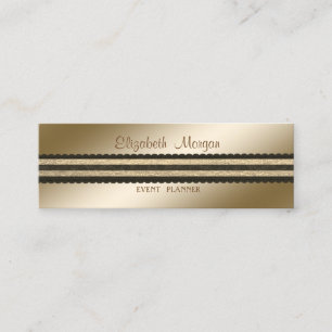 Elegant Beruflich stilvoll modern Mini Visitenkarte