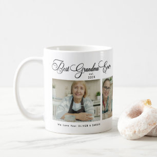 Elegant Beste Oma Aller Zeiten 4 Foto Collage Her Kaffeetasse