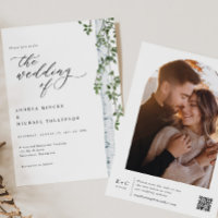 Elegant Birch Tree Boho Foto Wedding