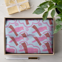 Elegant birds Pattern Tissue Paper Seidenpapier