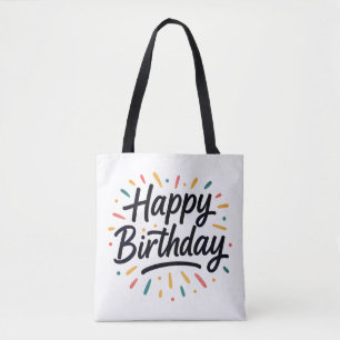 Elegant Birthday Calligraphy Design