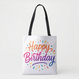 Elegant Birthday Calligraphy Design