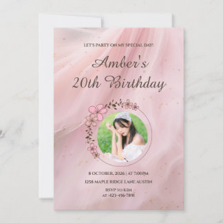 Elegant Birthday Invitation_Fresh Look Invitation Einladung