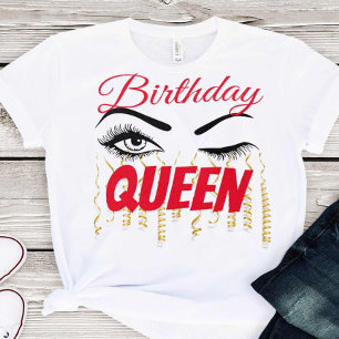 Elegant Birthday Queen 18.   21.   30.   40. T-Shirt
