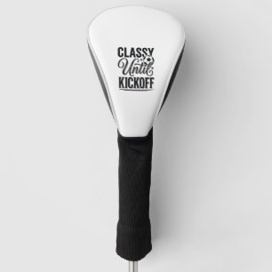 Elegant bis Anpfiff Fußball Vintage-Shirt-Design_1 Golf Headcover