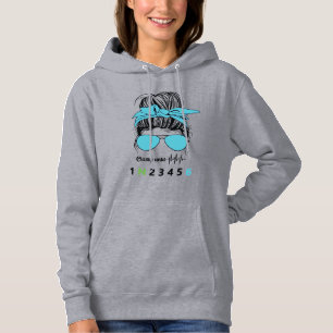 Elegant bis... Lustiges Motorrad Hoodie