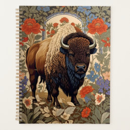 Elegant Bison William Morris Inspiriert Planer