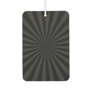 Elegant Black and Charcoal Burst Customize This Autolufterfrischer