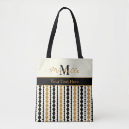 Elegant Black and Gold Art Deco Pattern