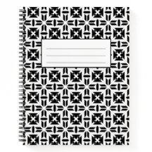 Elegant Black and White Geometric Pattern