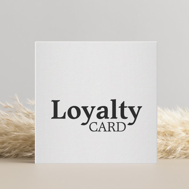 Elegant Black FALSCH Silver Loyalty Card Treuekarte (Von Creator hochgeladen)