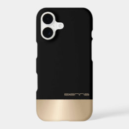 Elegant Black&Nacre Metallic iPhone 7 Fall