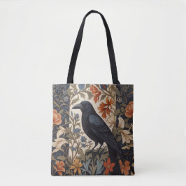 Elegant Black Raven William Morris Inspiriert