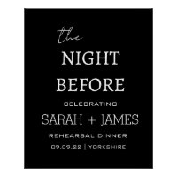 Elegant Black The Night Before Probe Dinner