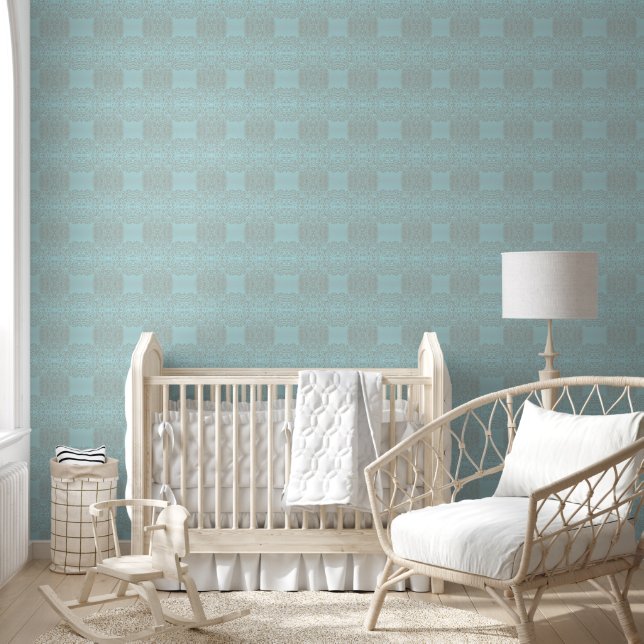 Elegant blau tapete (Kinder)