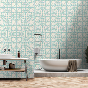 Elegant blau tapete