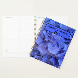 Elegant Blauer Korallenblumen Planer