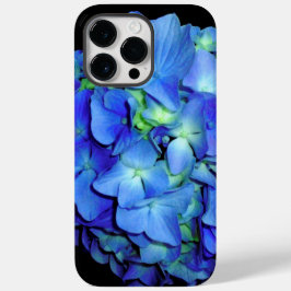 Elegant bläulich blühende Rose Blaue Hydrangeas Case-Mate iPhone 14 Pro Max Hülle
