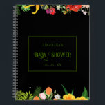 Elegant Blossom Baby Shower Gift List Notebook Notizbuch<br><div class="desc">Dieses elegante Blusch Baby Dusche Geschenkartikelheft eignet sich perfekt für eine moderne,  elegante Babydusche. Klicken Sie auf "Personalisieren",  um die Formulierung zu ändern.</div>