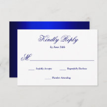 Elegant Blue Calligraphy