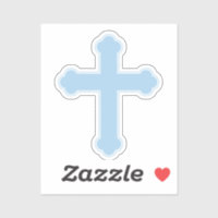 Elegant Blue Cross