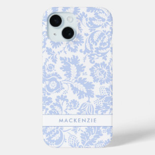 Elegant Blue Floral Botanical Case-Mate iPhone Hülle