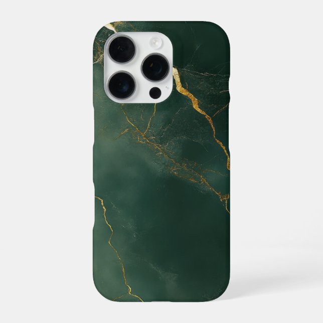 Elegant blue marble stone Phone Case iPhone Hülle (Rückseite)
