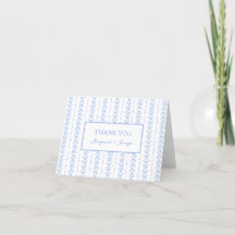 Elegant Blue Seashell Nautical Coastal Wedding