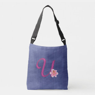 Elegant Blue U Tragetaschen Mit Langen Trägern