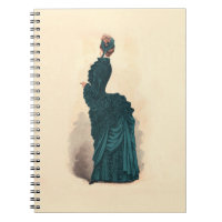 Elegant Blue Viktorianisch Dress Fashion