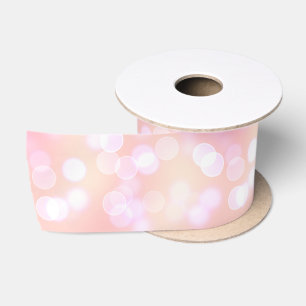 Elegant Blush Pink Bokeh Vielen Dank, dass Sie Sat Satinband