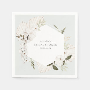 Elegant Bohemisch floral Serviette