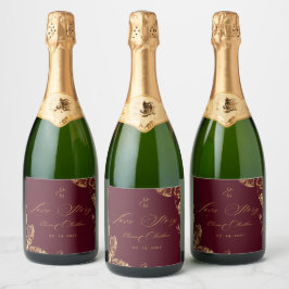 Elegant Boho | Burgund Gold Herbsthochzeit