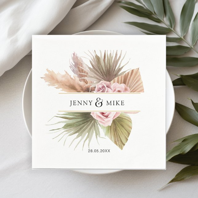 Elegant, Boho-Erdtöne Serviette (Von Creator hochgeladen)